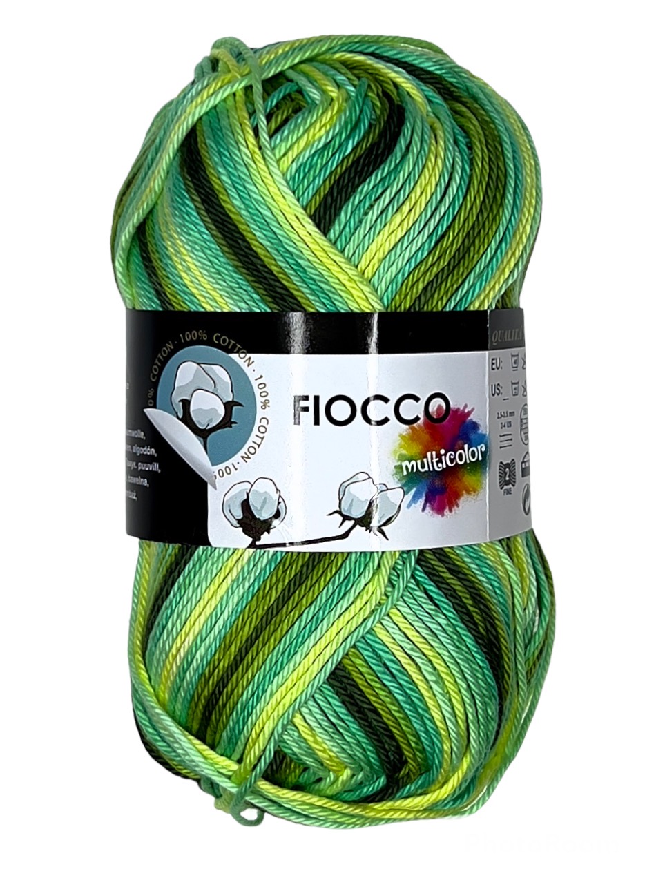 Fiocco Multicolor Grün 9680
